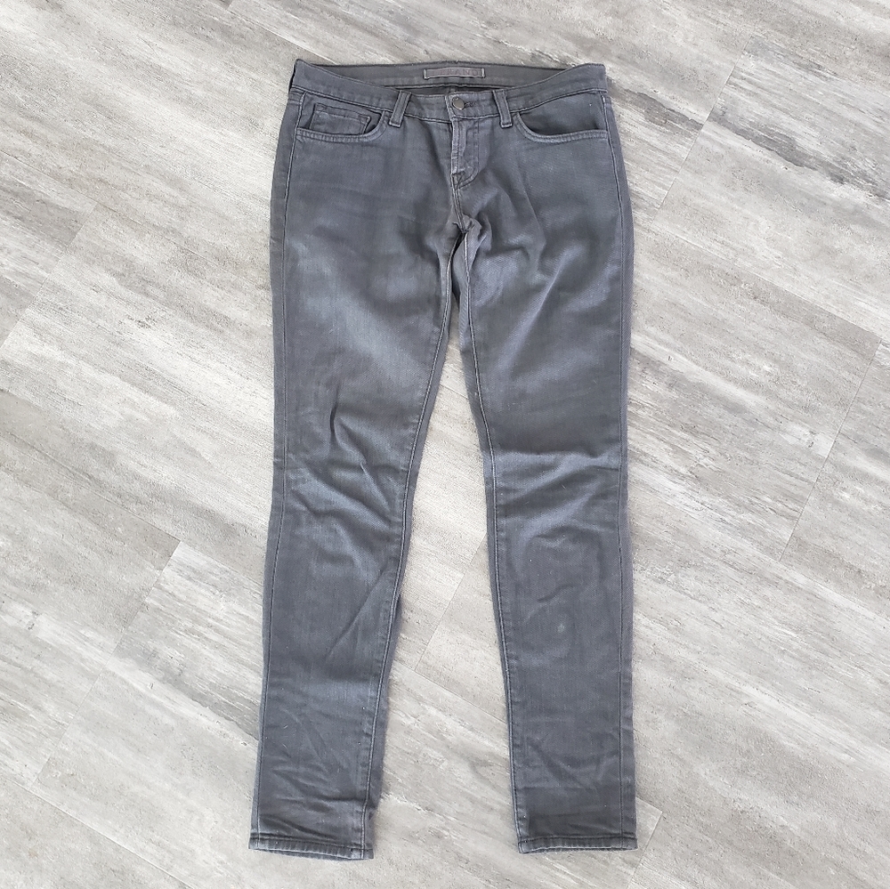 Dark Grey Denim J Brand Skinny 910 Jean